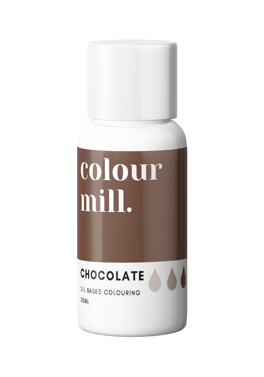 20ml Chocolate Oil Based Colouring for Buttercream Ganache Cake Batter Fondant Chocolate Mix